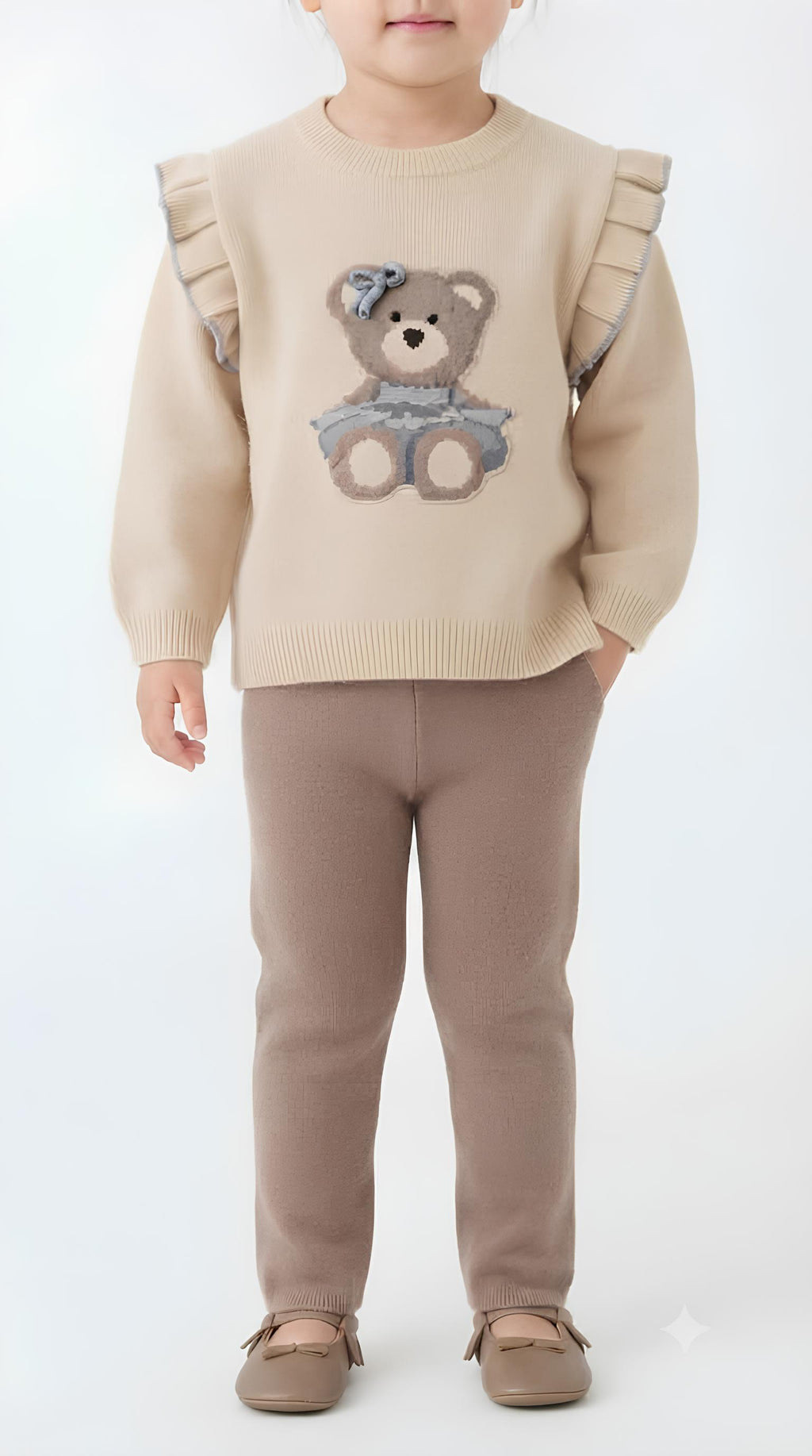 MAYORAL COMPLETO 2 PZ. IN MAGLIA BIMBA.
