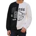GUESS FELPA RAGAZZO. COTONE GARZATO.