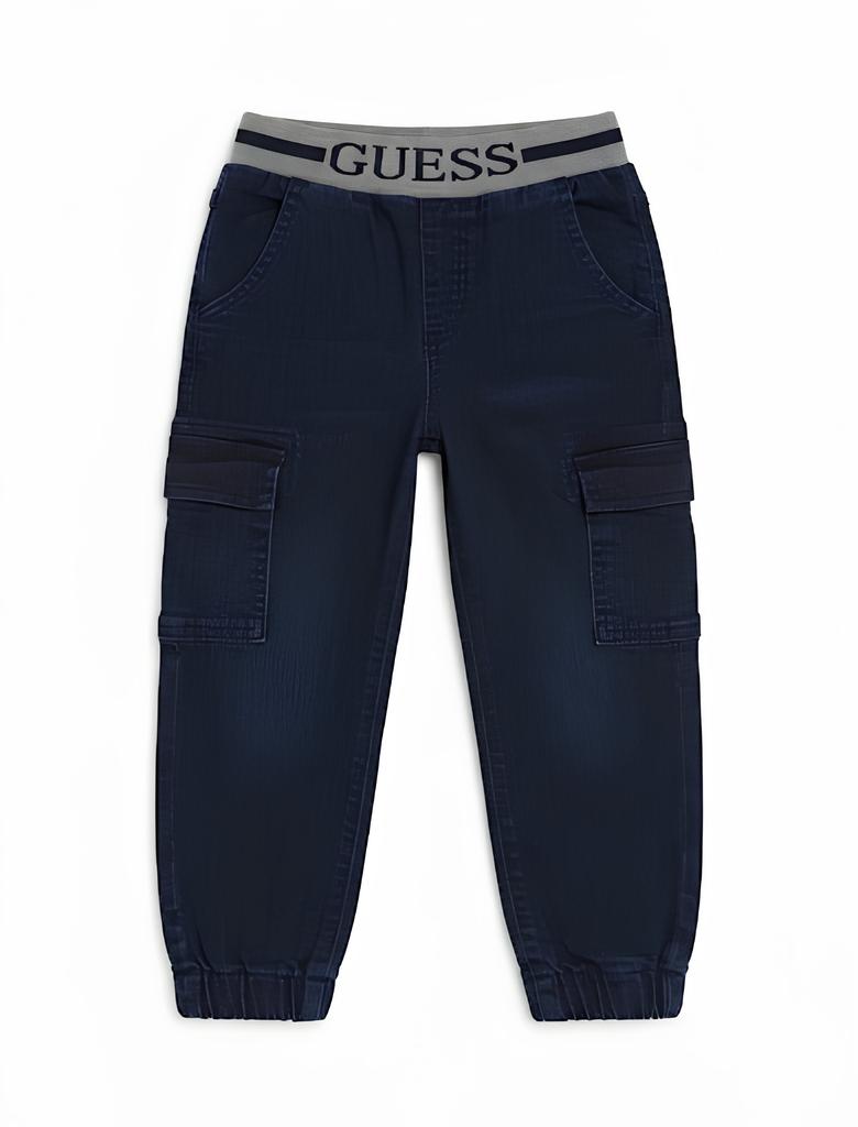 GUESS JEANS CARGO BIMBO OVERSIZE FIT. COTONE.