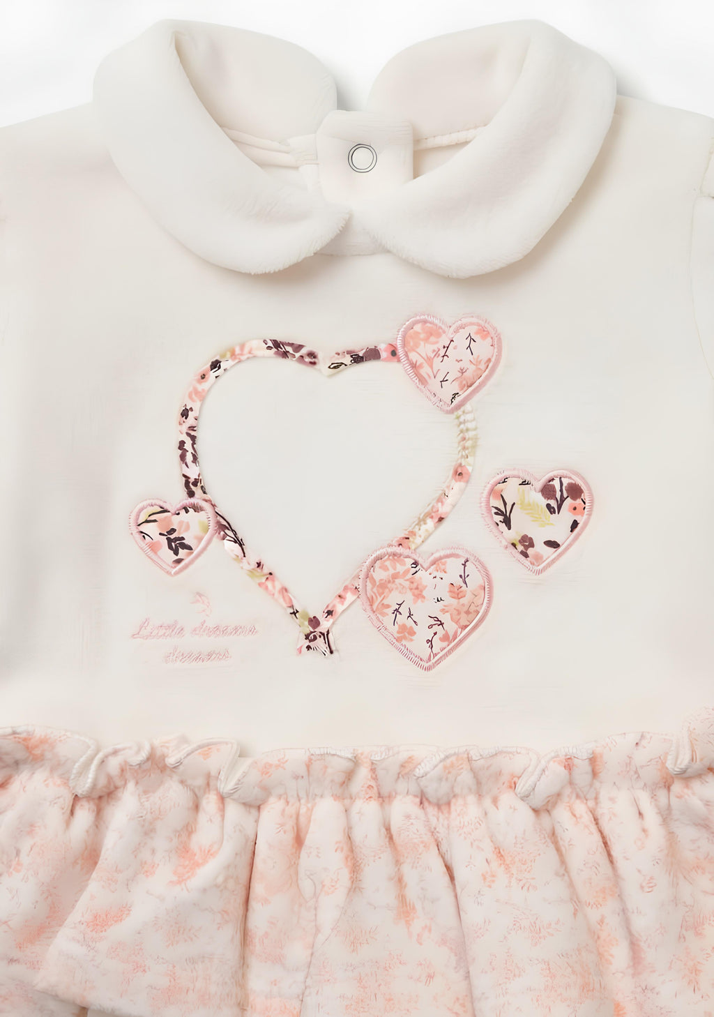 Yours tutina 2 pz. Bimba . Ciniglia.