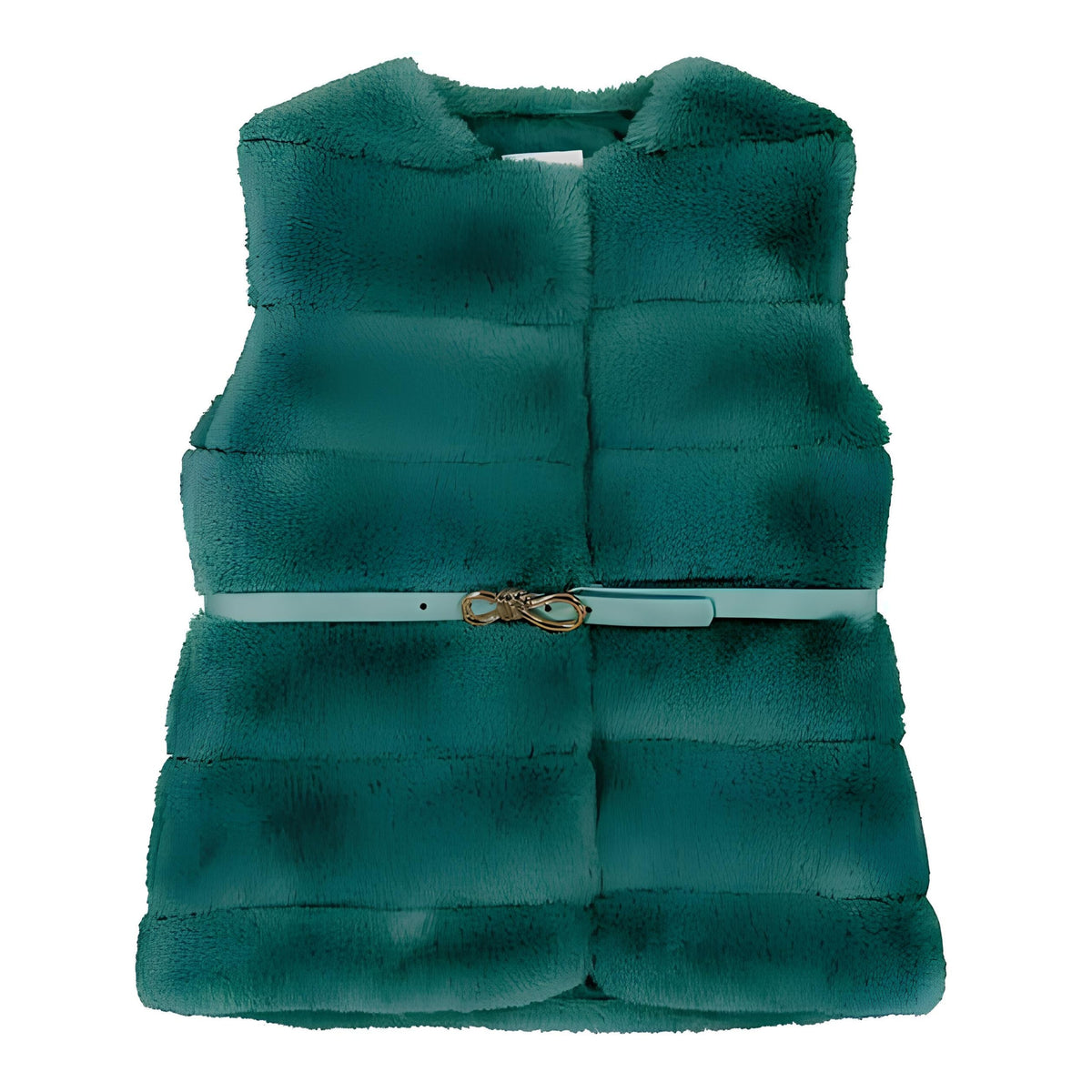 MAYORAL GILET ECOPELLICCIA CON CINTURA BIMBA.