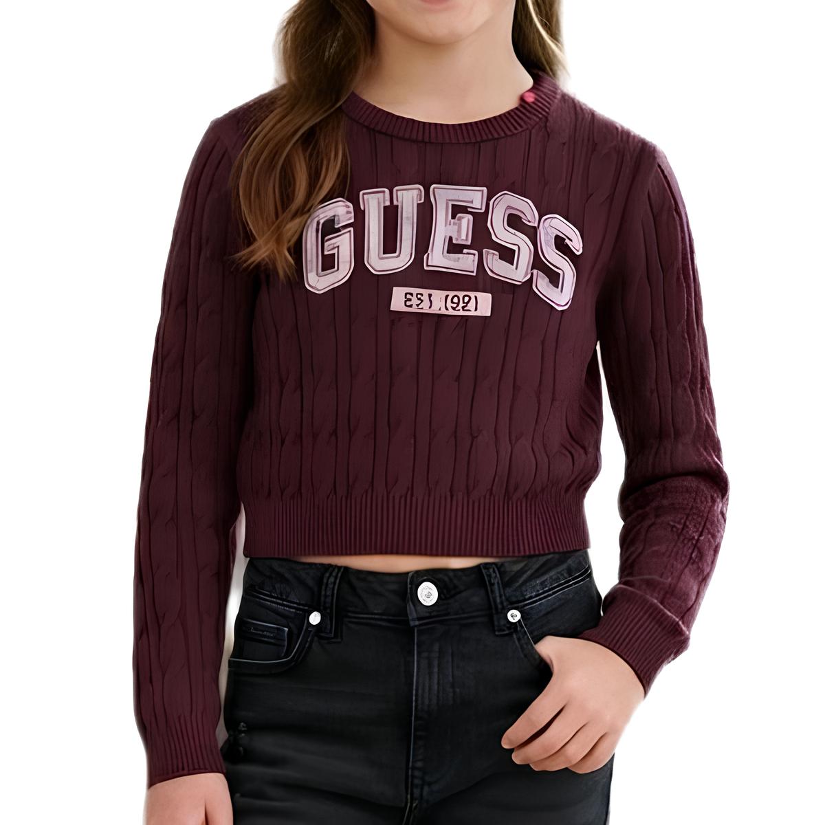 GUESS MAGLIONE RAGAZZA. COTONE.