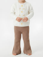 MINIBANDA COMPLETO IN MAGLIA BIMBA. COTONE/LANA.