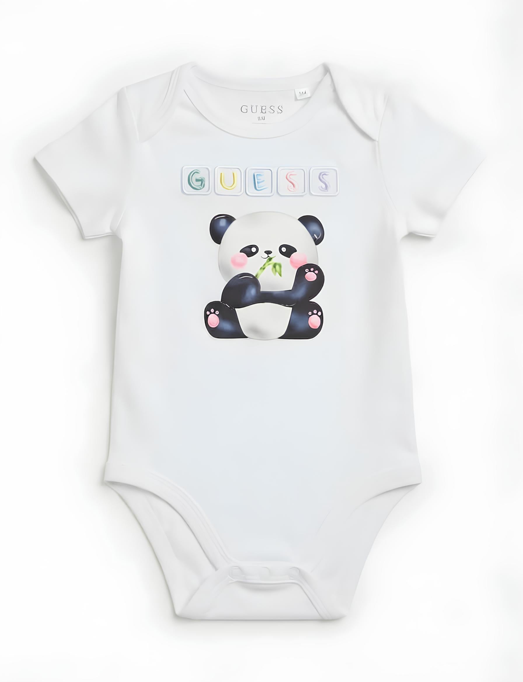 GUESS COMPLETO 5 PZ. UNISEX, NEONATO. COTONE.