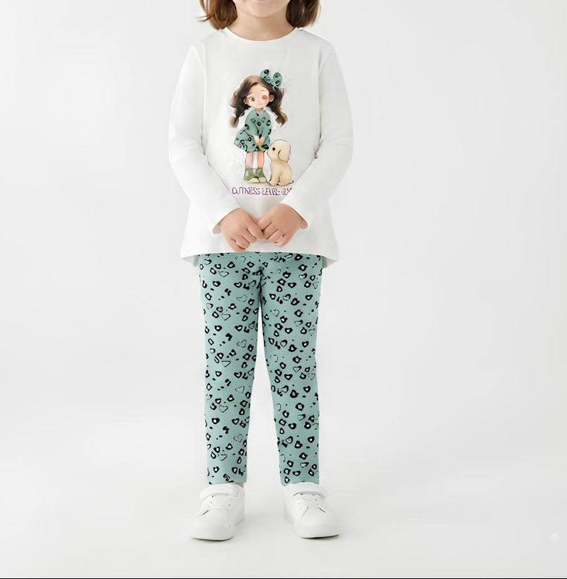 SARABANDA COMPLETO BIMBA. COTONE.