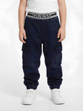 GUESS JEANS CARGO BIMBO OVERSIZE FIT. COTONE.