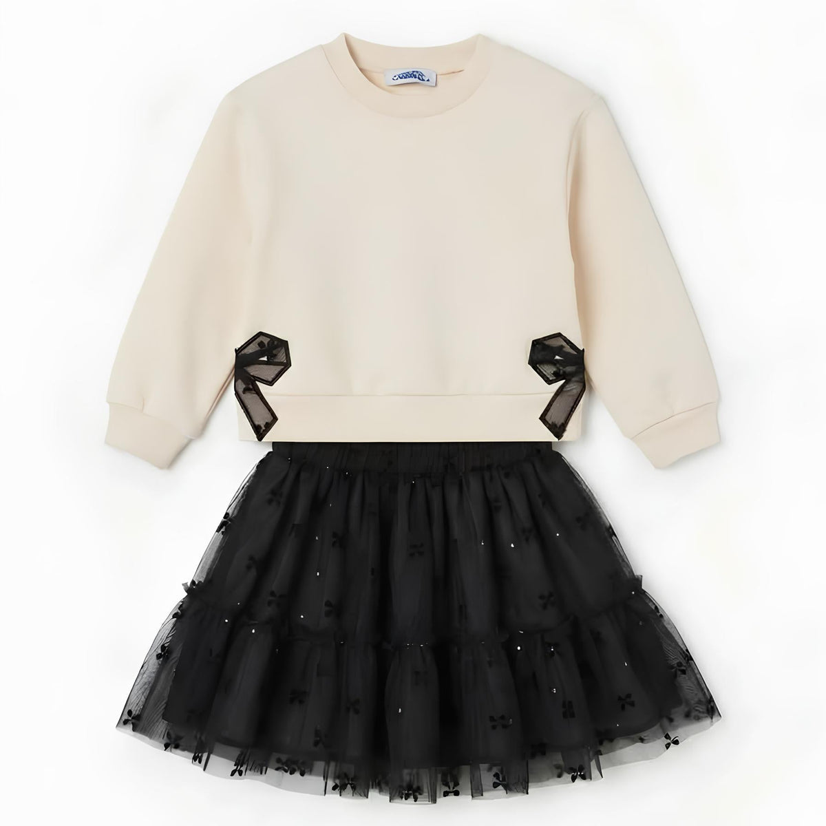 MAYORAL COMPLETO 2 PZ. BIMBA. COTONE FELPATO.