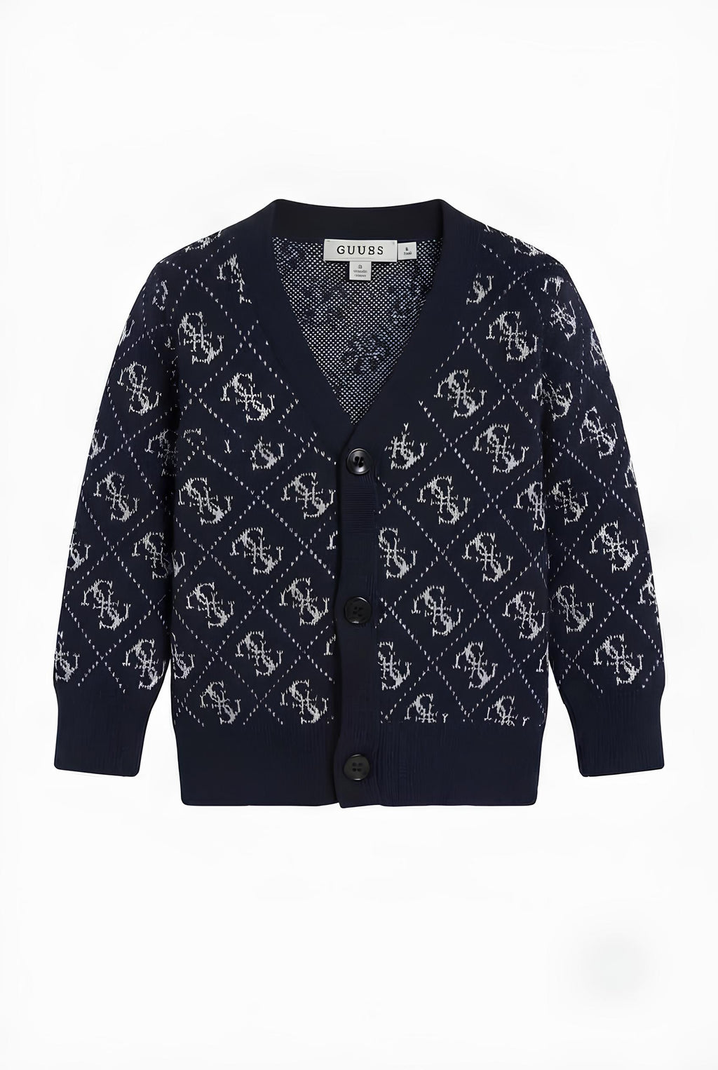 GUESS CARDIGAN BIMBO. POLIESTERE/ACRILICO/LANA.