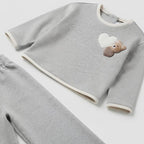 MAYORAL COMPLETO 2 PZ. BIMBA. COTONE FELPATO.