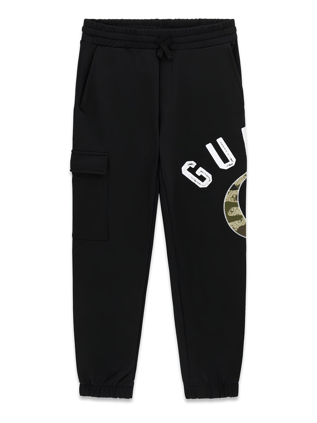 GUESS SOTTOTUTA CON TASCONI RAGAZZO. COTONE GARZATO.