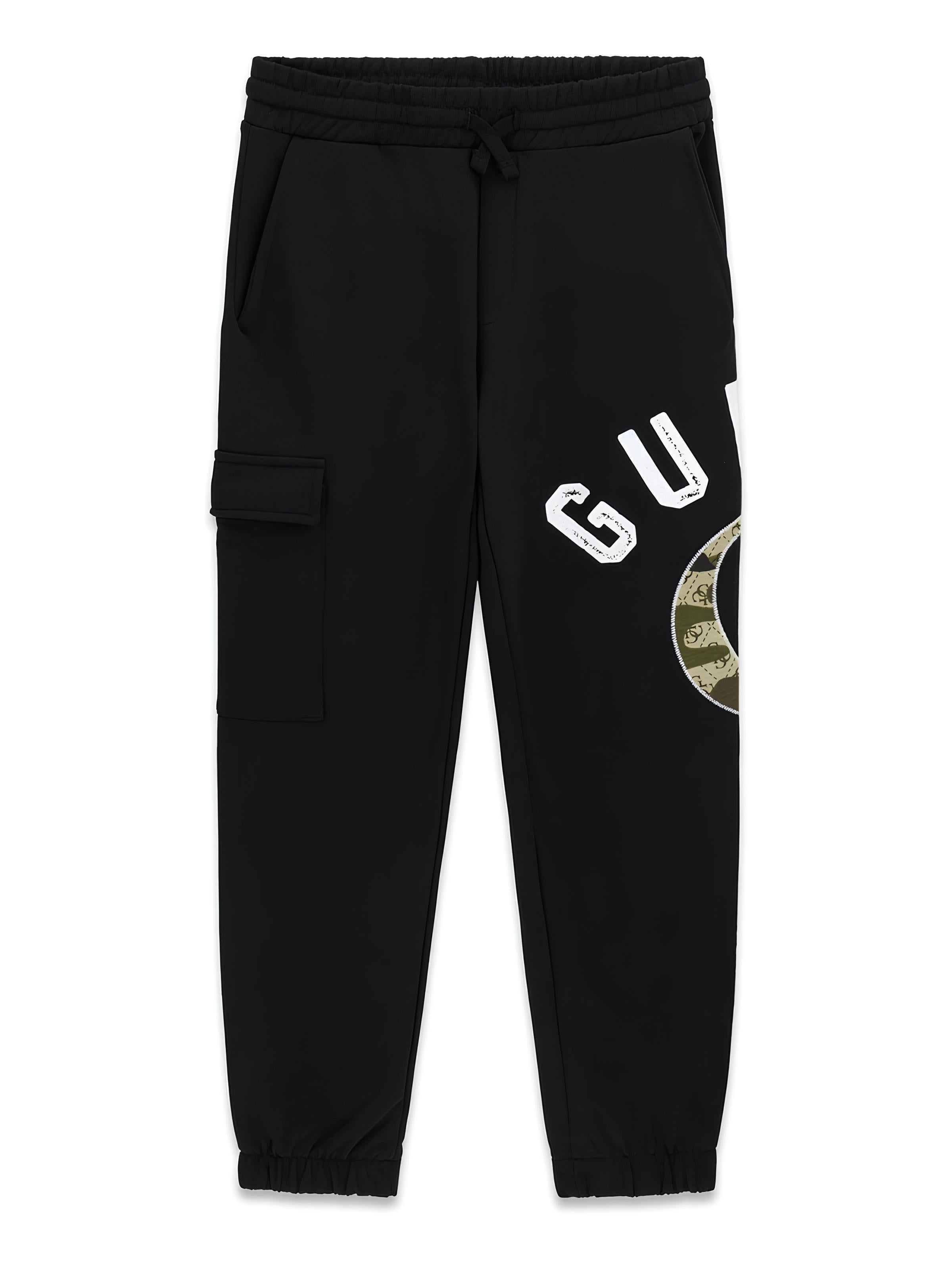 GUESS SOTTOTUTA CON TASCONI RAGAZZO. COTONE GARZATO.