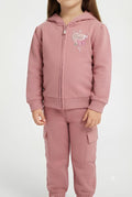 GUESS TUTA 2 PZ. NEONATA/BIMBA. COTONE GARZATO.