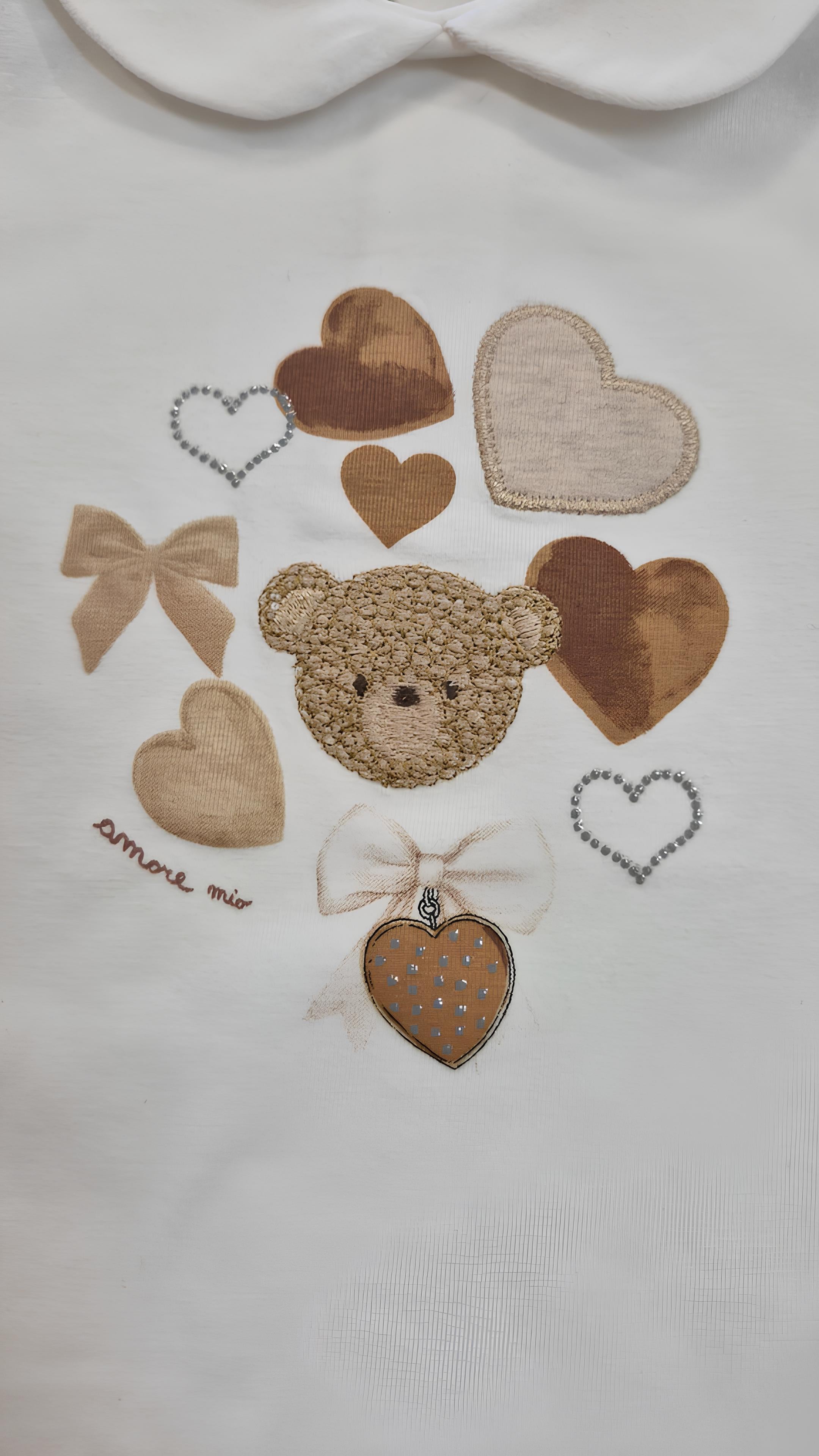 YOURS MAGLIETTA MANICA LUNGA BIMBA. COTONE.