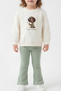 YOURS COMPLETO 2 PZ. BIMBA. COTONE FELPATO.