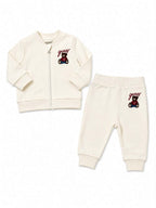 GUESS COMPLETO UNISEX 3 PZ. NEONATO. COTONE.