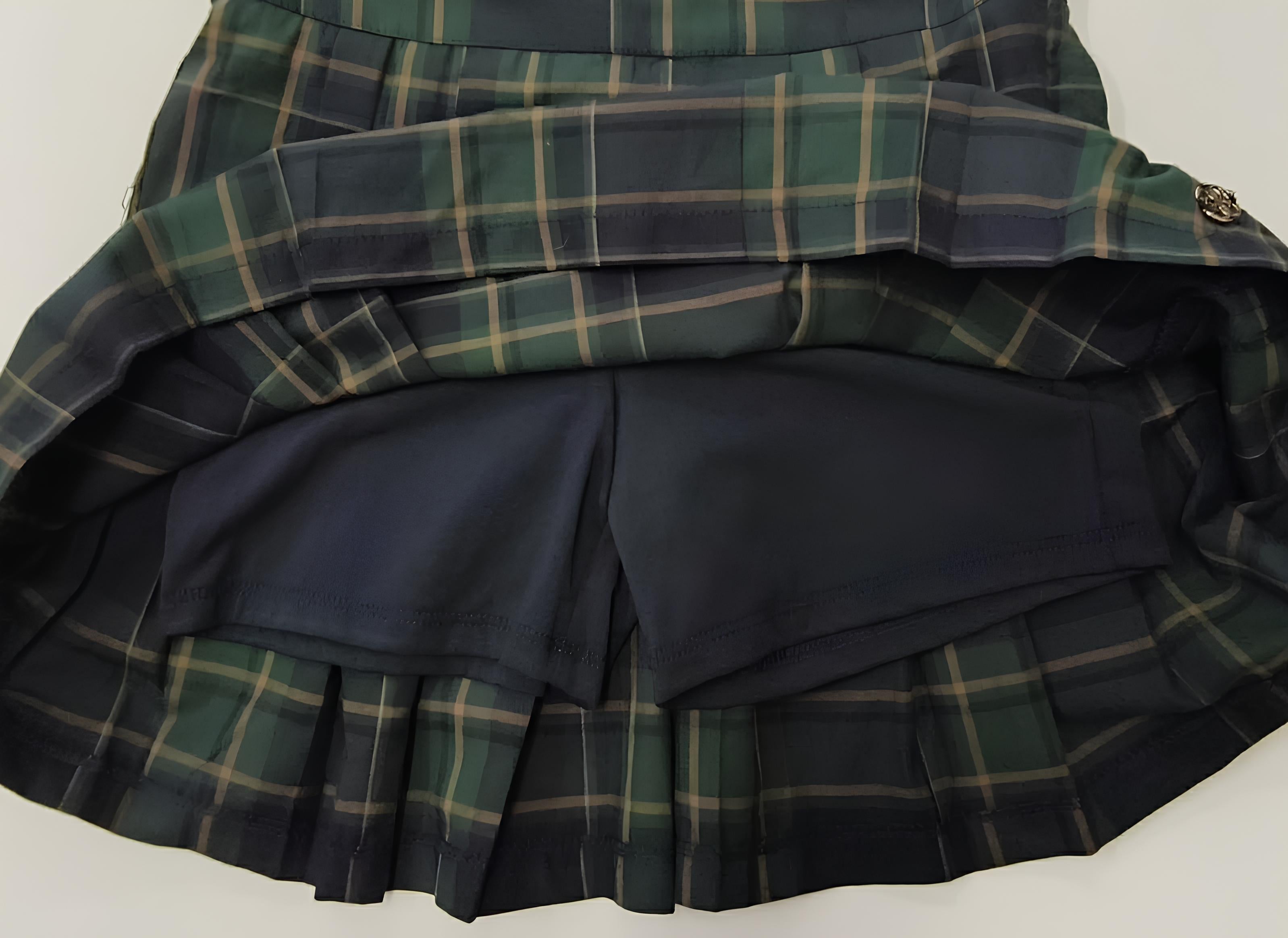 GUESS GONNA RAGAZZA CON SHORT INTEGRATO. COTONE.